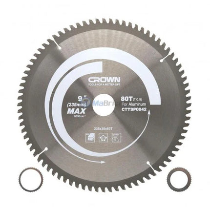 شفرة المنشار TCT للألمنيوم والـPVC crown