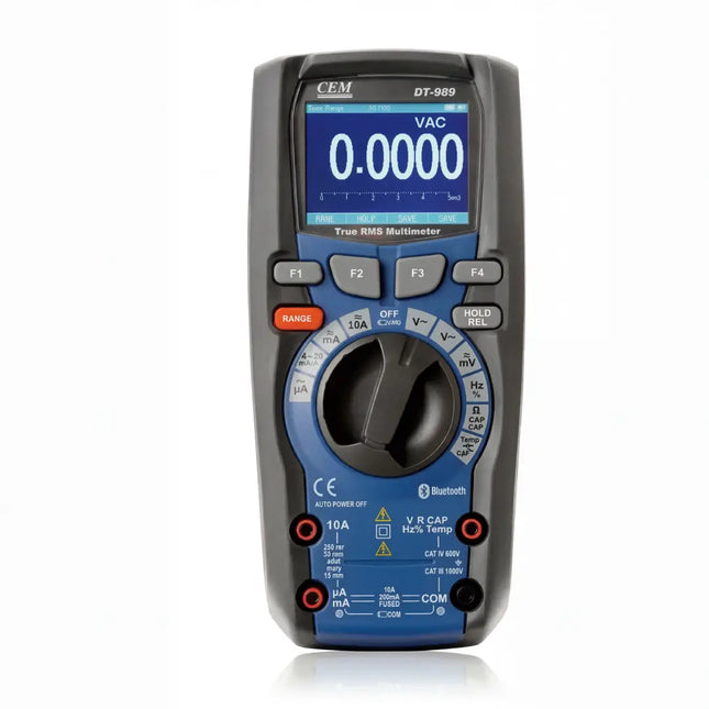 CEM Bluetooth Industrial Multimeter (DT-989)