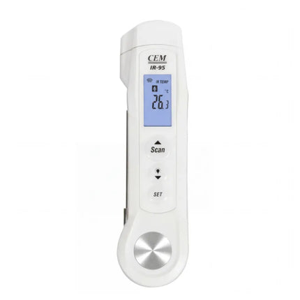 CEM 2-in-1 Laser and Probe Food Thermometer (IR-95)