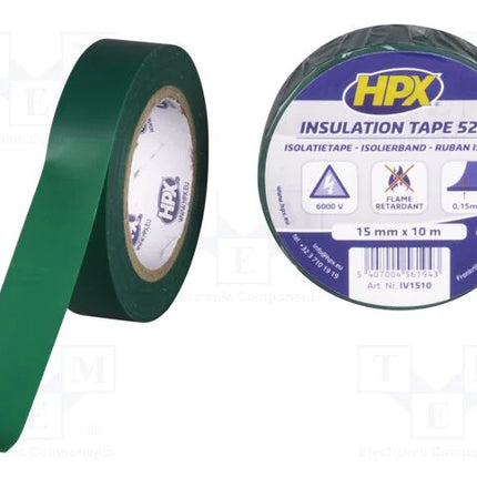 تيب كهرباء 15*10م لوم اخضر  PVC hpx