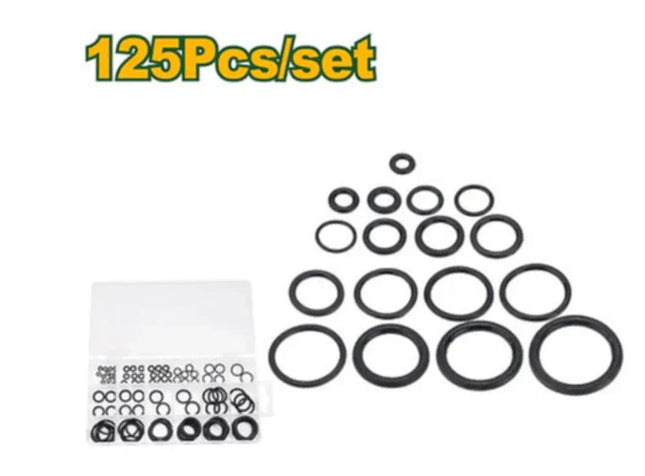 طقم حلقات مطاطية O-Ring – 125 قطعة جاديفر — JDJQ1B01 | بشيتي ستورز