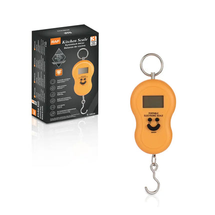 ميزان المطبخ والمحلات التجاري الإلكتروني شاشة LCD حتى 50 كغم راف (R.10020)