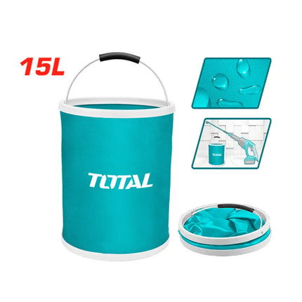 سطل قابل للطي سعة 15 لتر Total TGTFB15 - jabalitools