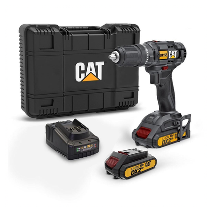 DX155درل شحن 18 فولت مع بطارية 2 امبير  13مم كتربلر