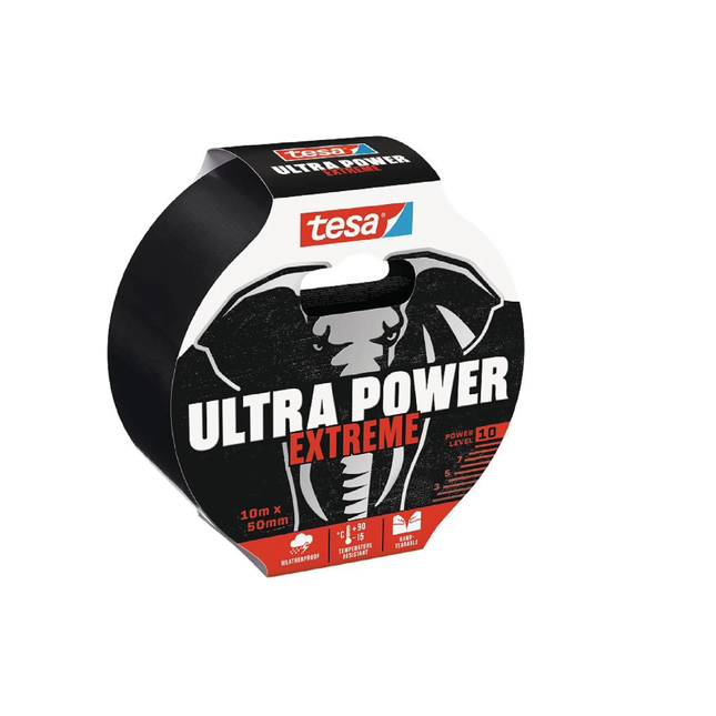 شريط إصلاح قوي تيسا TESA Ultra Power Extreme مقاس 50 ملم × 10 متر