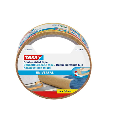 شريط دبل فيس متعدد الاستخدام تيسا TESA 56170 مقاس 50 ملم × 5 متر