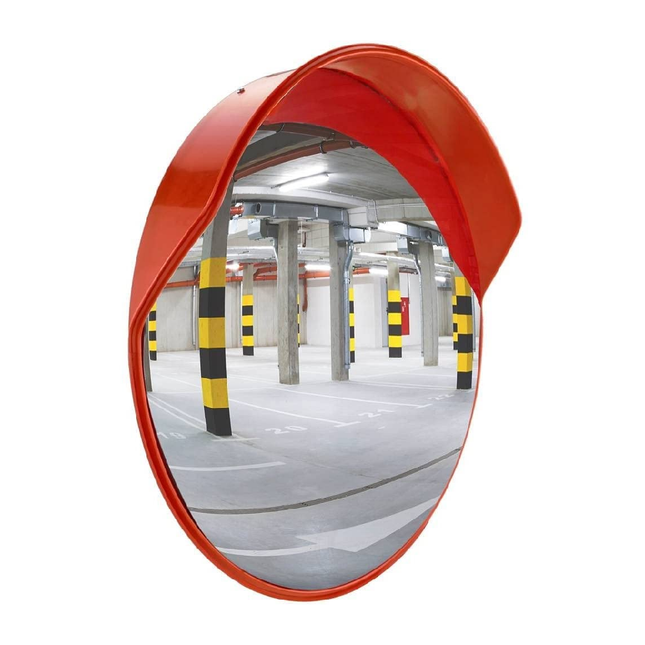 Multi-size convex road mirror