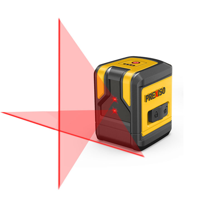 ليفيل ميزان احمر خطين مع قاعدة بريكسيسو PLC10P