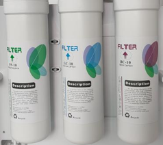 10-inch Granular Activated Carbon (GAC) filter cartridge
