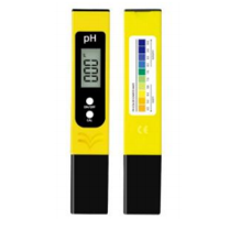 pH water tester with calibration points 4, 6.86, and 9.18