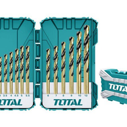 طقم ريش حديد توتال HSS عدد 15 TACSDL51501 من بشيتي ستورز