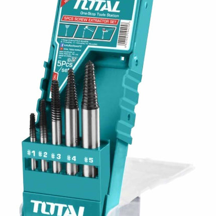 طقم استخراج براغي توتال 5 قطع TACSE0056