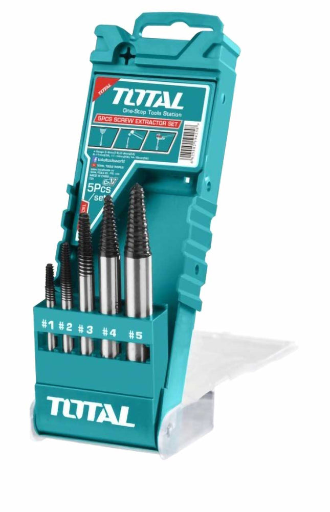 طقم استخراج براغي توتال 5 قطع TACSE0056