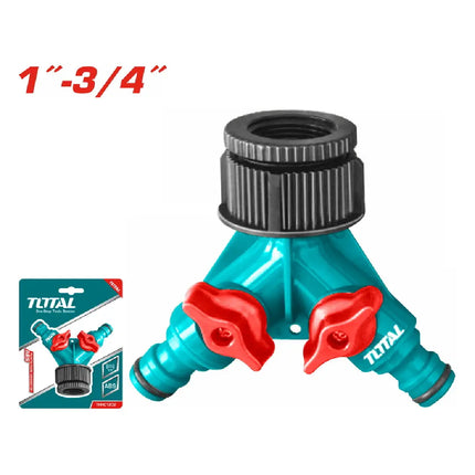 موزّع مع محبس كوبلينج بلاستيك من توتال (THHC1202)