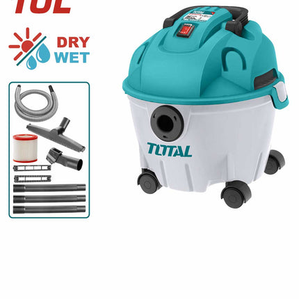 مكنسة توتال جاف ورطب 10 لتر TVC12101