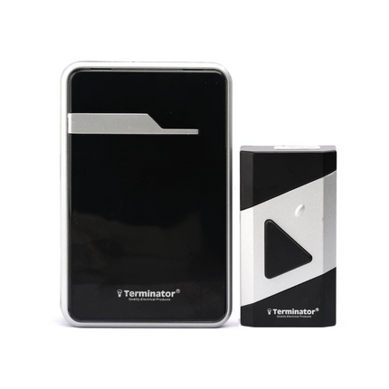 جرس باب لاسلكي ترميناتور TDB019DC-B أسود — TERMINATOR