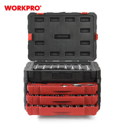 طقم عدة 320 قطعة من وورك برو (W003055WE)