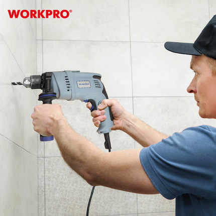 طقم ريش+لقم براغي 176 قطعة من وورك برو (W124015WE)