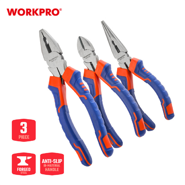 طقم زراديات متعددة الاستخدامات 3 قطع من وورك برو ( WP201007 )