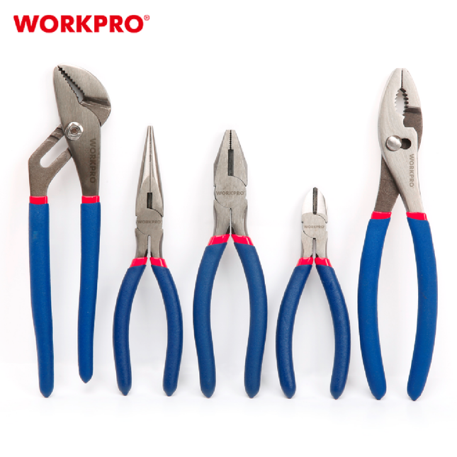 طقم قطاعات وزراديات 5 قطع من وورك برو (WP201017)