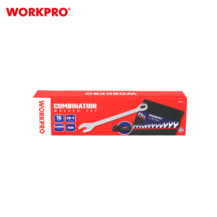 طقم شق رنق 16 قطعة من وورك برو (WP202503)