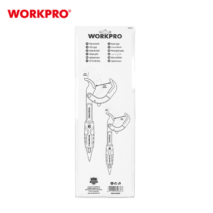 طقم مفتاح مواسير متعدد غز من وورك برو (WP202574)