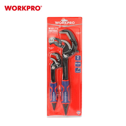 طقم مفتاح مواسير متعدد غز من وورك برو (WP202574)