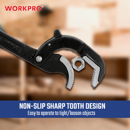 طقم مفتاح مواسير متعدد غز من وورك برو (WP202574)