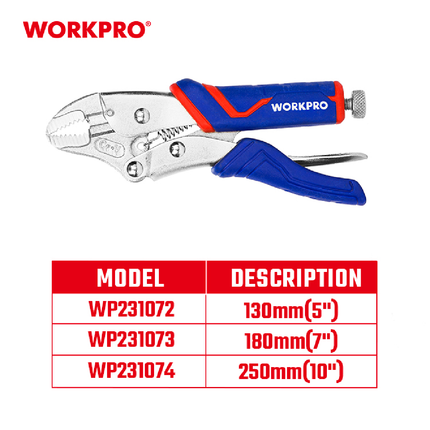 زرادية كبس معزولة 10 انش 250 ملم من وورك برو (WP231074)