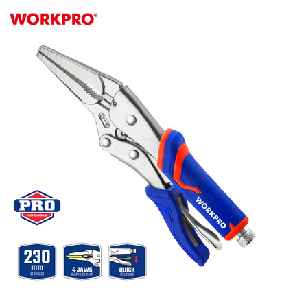 زرادية كبس بوز طويل 9 انش 230 ملم ثقيل من وورك بر (WP231076)