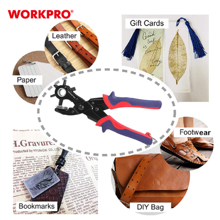 خرامة جلد صناعية من وورك برو (WP231078)