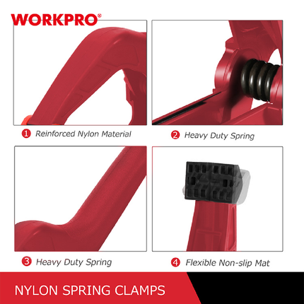 مربط ملقط نجاريين 3 انش من وورك برو (WP232004)