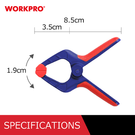 مربط ملقط نجاريين 3 انش من وورك برو (WP232009)
