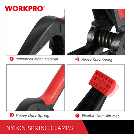 مربط ملقط نجاريين 9 انش من وورك برو (WP232012)