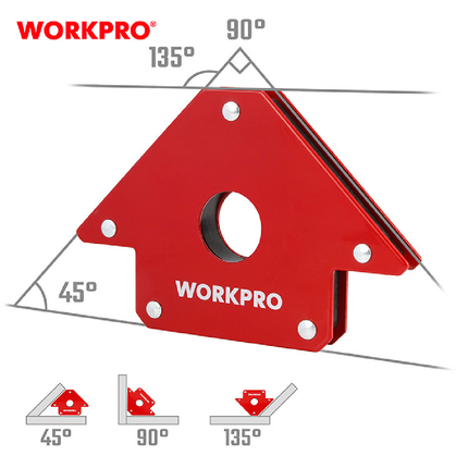 زاوية مغناطيس جمع 4 انش من وورك برو (WP232046)