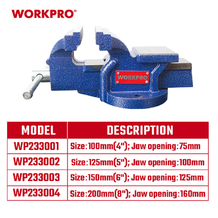 ملزمة تثبيت 5 انش 125ملم من وورك برو (WP233002)