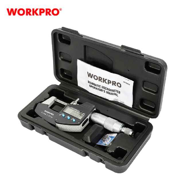WORKPRO Digital Micrometer 0-25mm (WP266000)