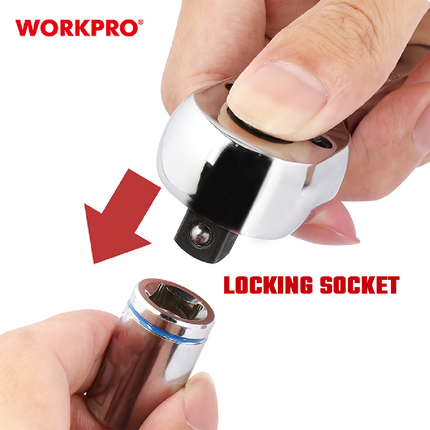 يد طرطيقة 1/2 انش فك سريع من وورك برو (WP271006)