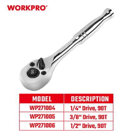 يد طرطيقة 1/2 انش فك سريع من وورك برو (WP271006)