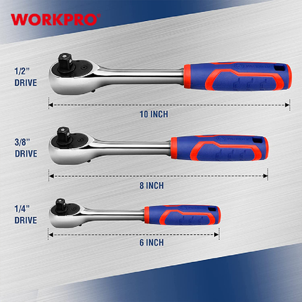 يد طرطيقة 1/2 انش فك سريع من وورك برو (WP271012)