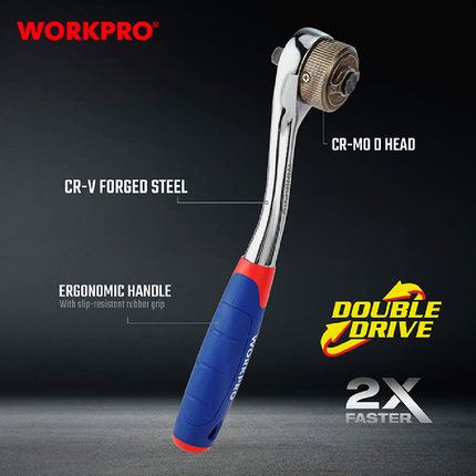 يد طرطيقة 3/8 انش فك سريع من وورك برو (WP271013)