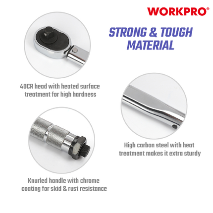 يد طرطيقة تورك 1/2 انش من وورك برو (WP271017)