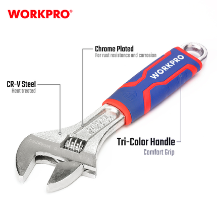 مفتاح موليت معزول ثقيل 8 انش من وورك برو (WP272011)