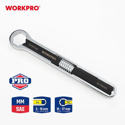 مفتاح براغي متعدد من 5-27 ملم من وورك برو (WP272016)