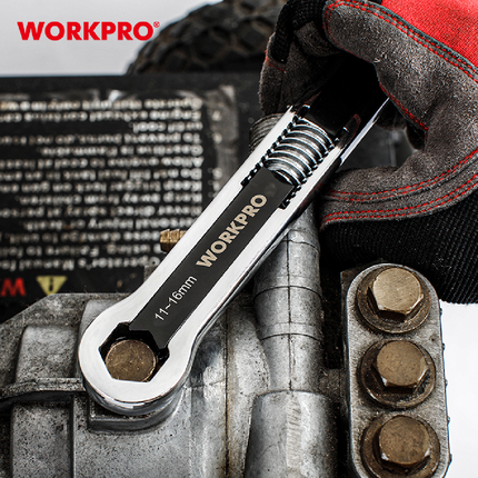 مفتاح براغي متعدد من 5-16 ملم من وورك برو (WP272017)