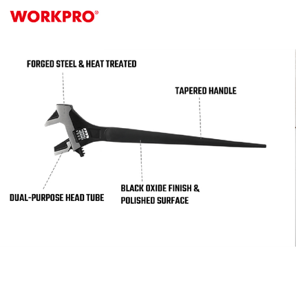 مفتاح موليت هناجر غز 2 في 1 من وورك برو (WP272019)