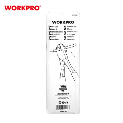 مقص كيبل 6 انش 160 ملم من وورك برو (WP293001 )