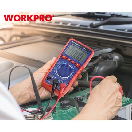 ملتي ميتر ديجتال 600 امبير من وورك برو (WP295005)