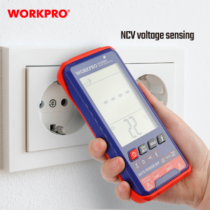 ملتي ميتر ديجتال 600 امبير من وورك برو (WP295007)