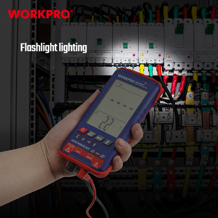 ملتي ميتر ديجتال 600 امبير من وورك برو (WP295007)